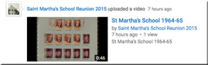 St. Martha's School '64-'65